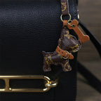 CUCUBIRD POPSEWING® Leather Small Dog Keychain DIY Kit  