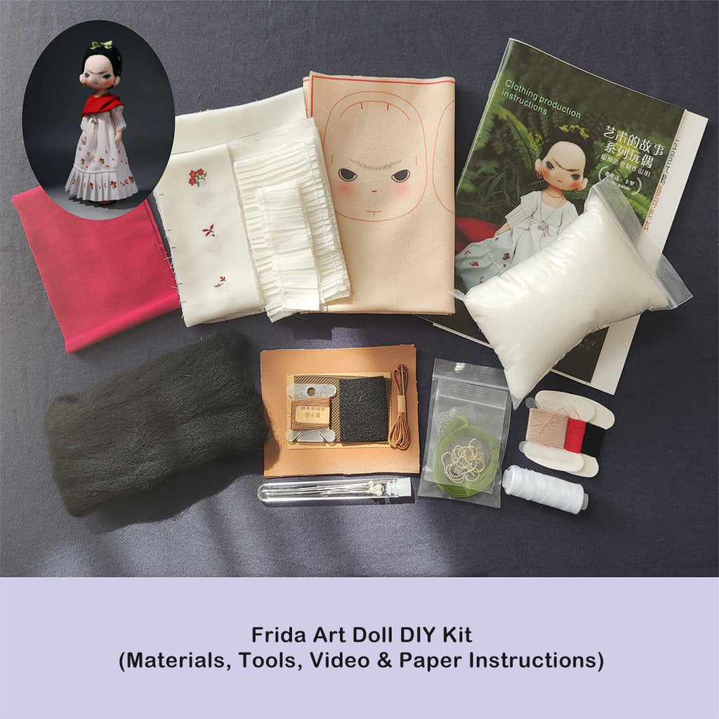 CUCUBIRD POPSEWING® Fridas Art Doll DIY Kit  