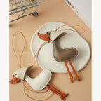 CUCUBIRD POPSEWING® Sheep Leather Lady Flamingo Charm DIY Kit  