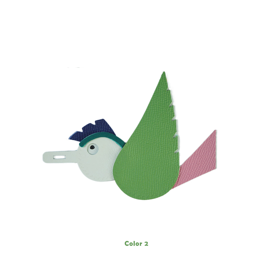 CUCUBIRD POPSEWING® Full Grain Leather Birdy Bag Charm DIY Kits  