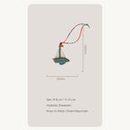 CUCUBIRD CUCUBIRD Sheep Leather Sailboat Keychain Charm DIY Kits  