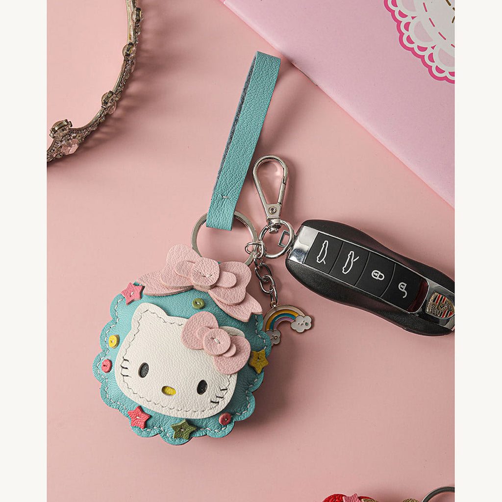 CUCUBIRD CUCUBIRD Sheep Leather Christmas Vibe Kitty Keychain DIY Kit  