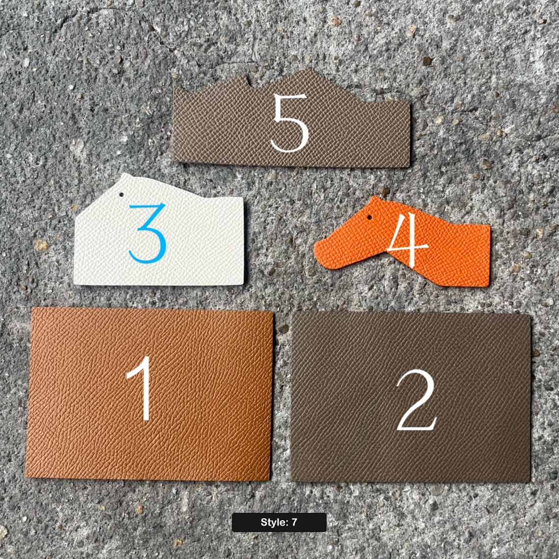 CUCUBIRD CUCUBIRD Leather Horses Card Holder DIY Kit 7 