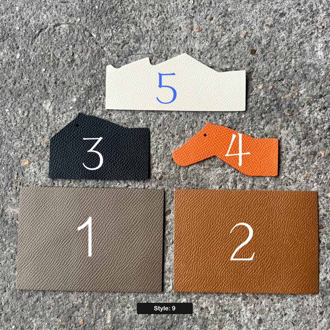 CUCUBIRD CUCUBIRD Leather Horses Card Holder DIY Kit 9 