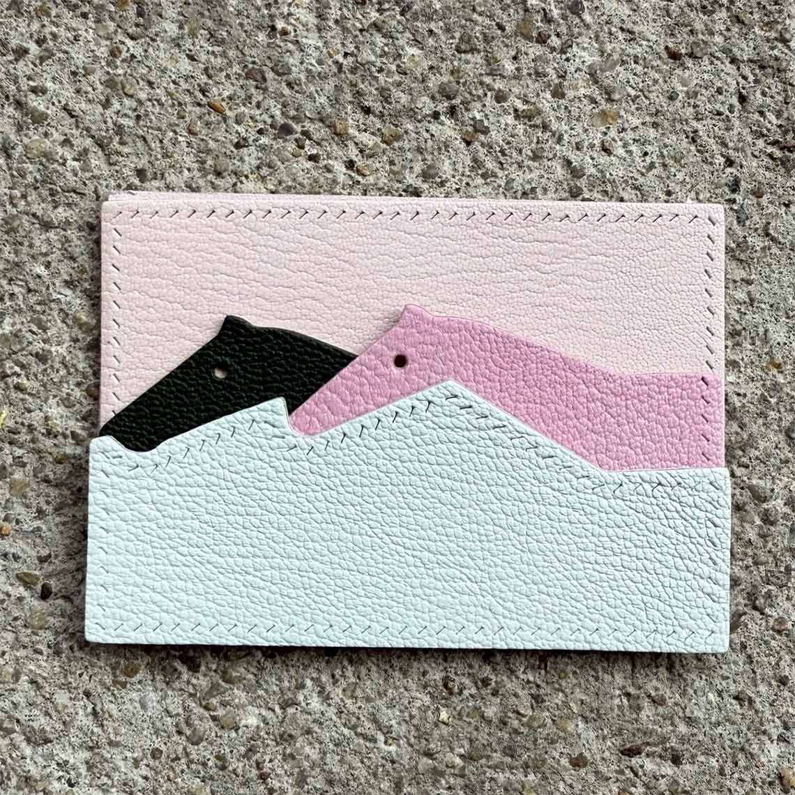 CUCUBIRD POPSEWING® Leather Horses Card Holder DIY Kit  