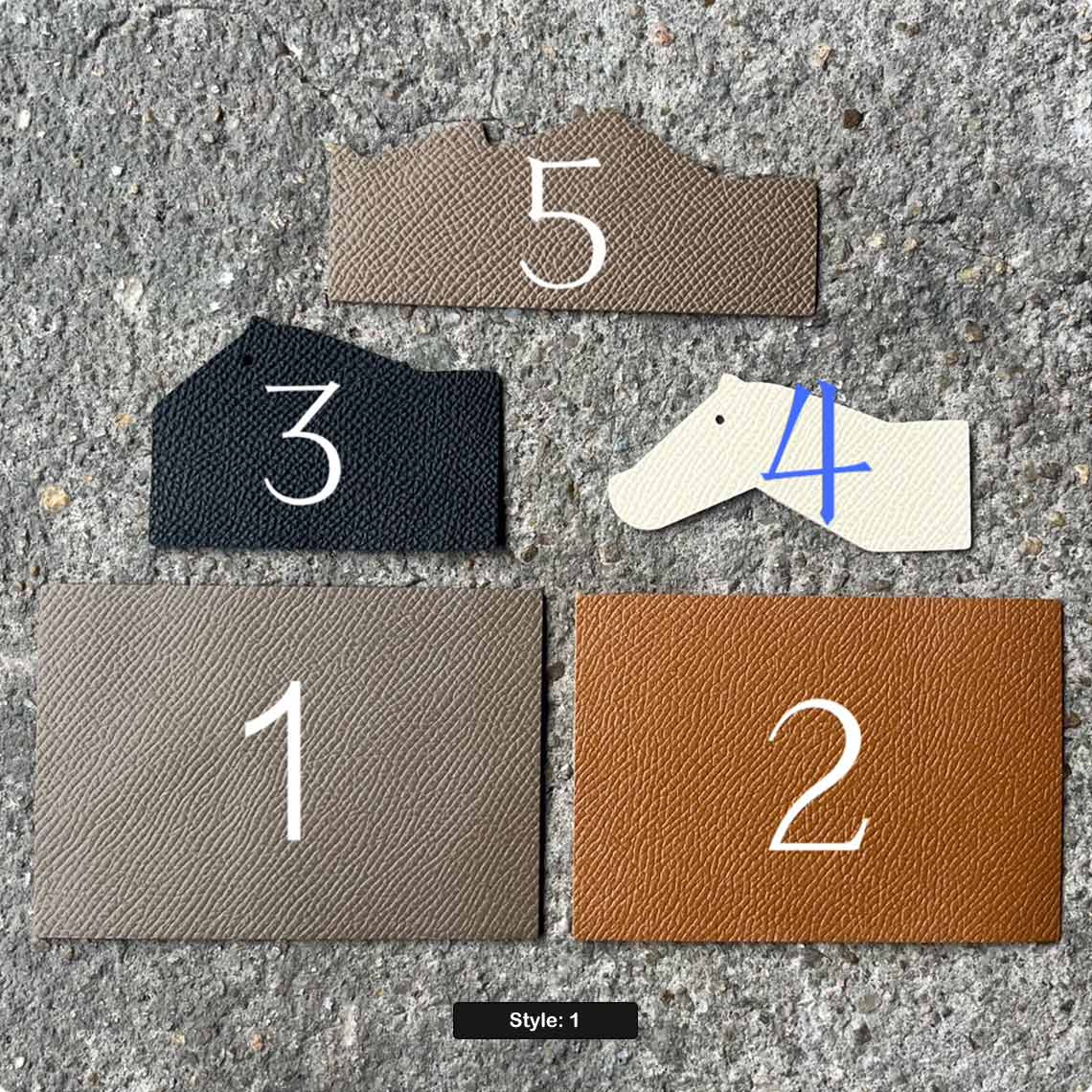 CUCUBIRD CUCUBIRD Leather Horses Card Holder DIY Kit 1 