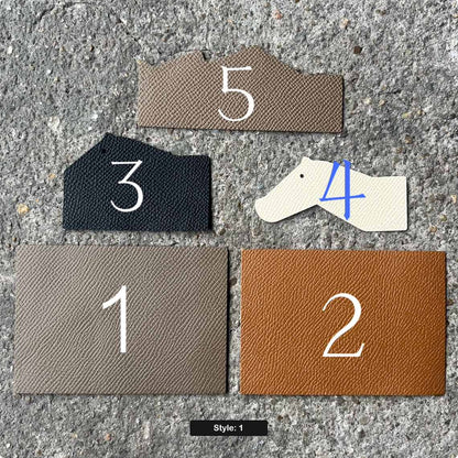 CUCUBIRD POPSEWING® Leather Horses Card Holder DIY Kit 1 