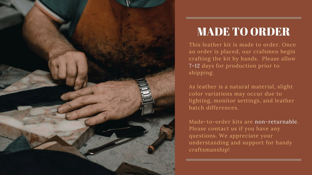 CUCUBIRD POPSEWING® Full Grain Leather Inspired Kanstance 24 - Advanced DIY Kits  