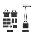 CUCUBIRD POPSEWING® Top Grain Leather Inspired Lady Handbag DIY Kit  