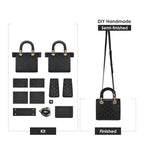 CUCUBIRD POPSEWING® Top Grain Leather Inspired Lady Handbag DIY Kit  