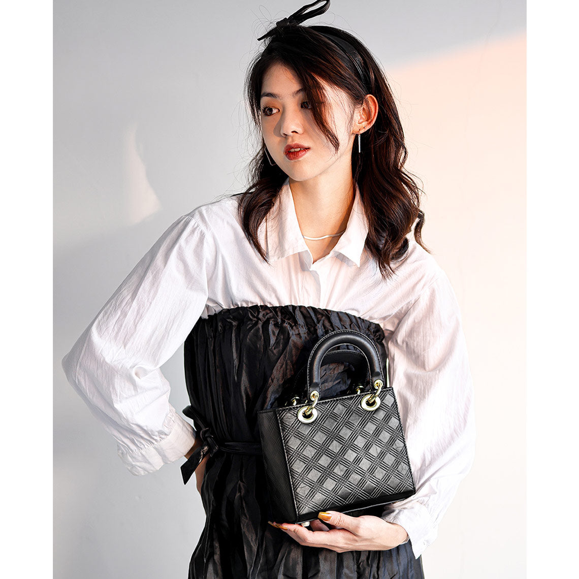 CUCUBIRD POPSEWING® Top Grain Leather Inspired Lady Handbag DIY Kit  