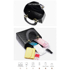 CUCUBIRD POPSEWING® Top Grain Leather Inspired Lady Handbag DIY Kit  