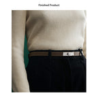 CUCUBIRD POPSEWING® Epsom Leather Inspired Kelli Slim Belt DIY Kits  