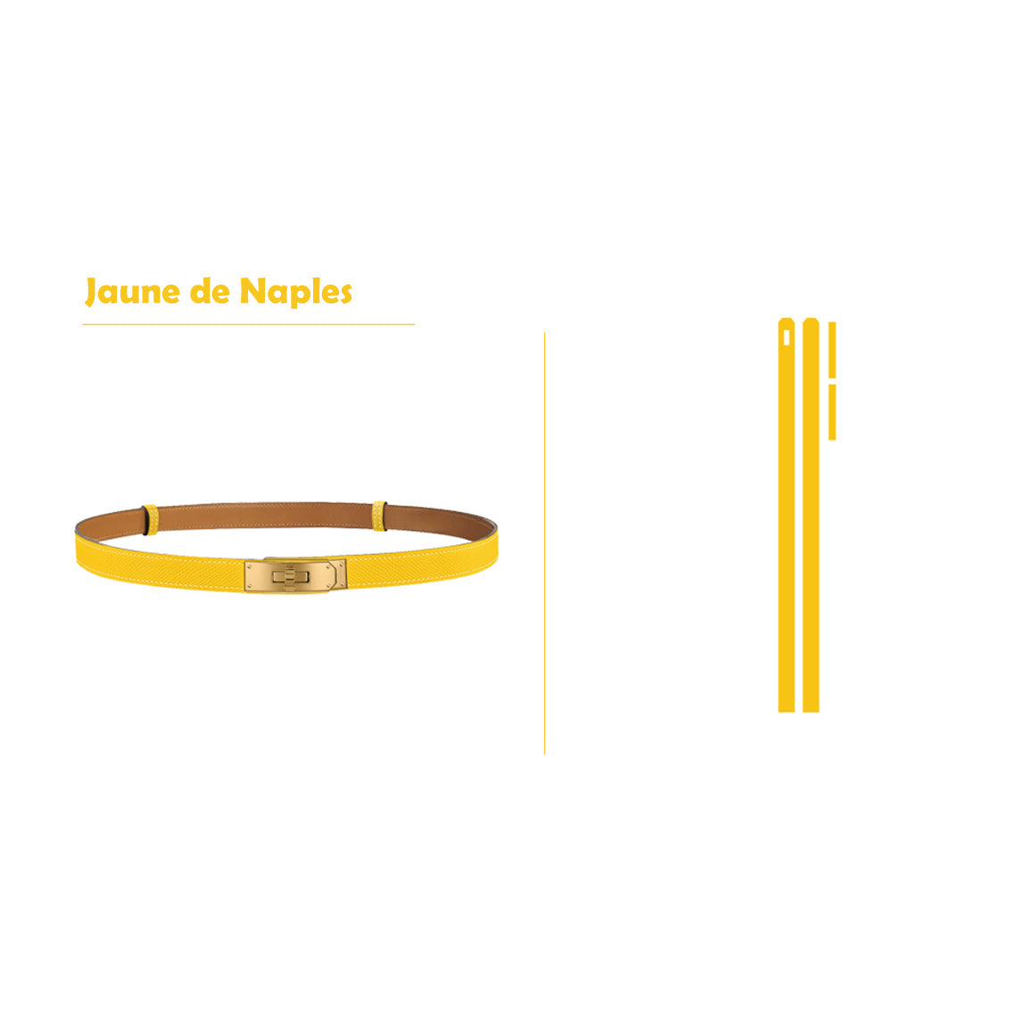 CUCUBIRD POPSEWING® Epsom Leather Inspired Kelli Slim Belt DIY Kits  