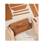 CUCUBIRD POPSEWING® Leather Kelli Long Wallet DIY Kit  