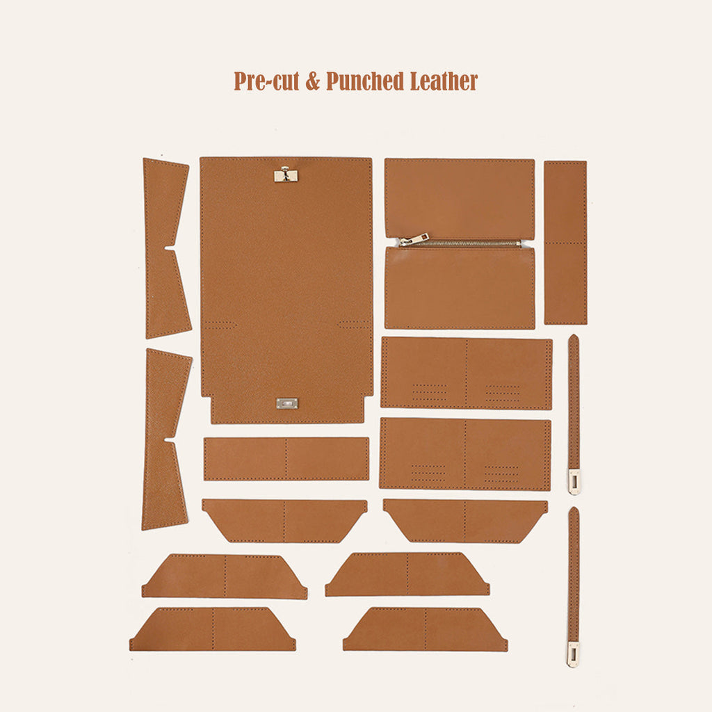 CUCUBIRD POPSEWING® Leather Kelli Long Wallet DIY Kit  