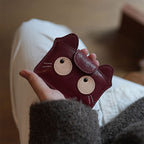 CUCUBIRD Vegetable Tanned Leather Small Kitty Purse  