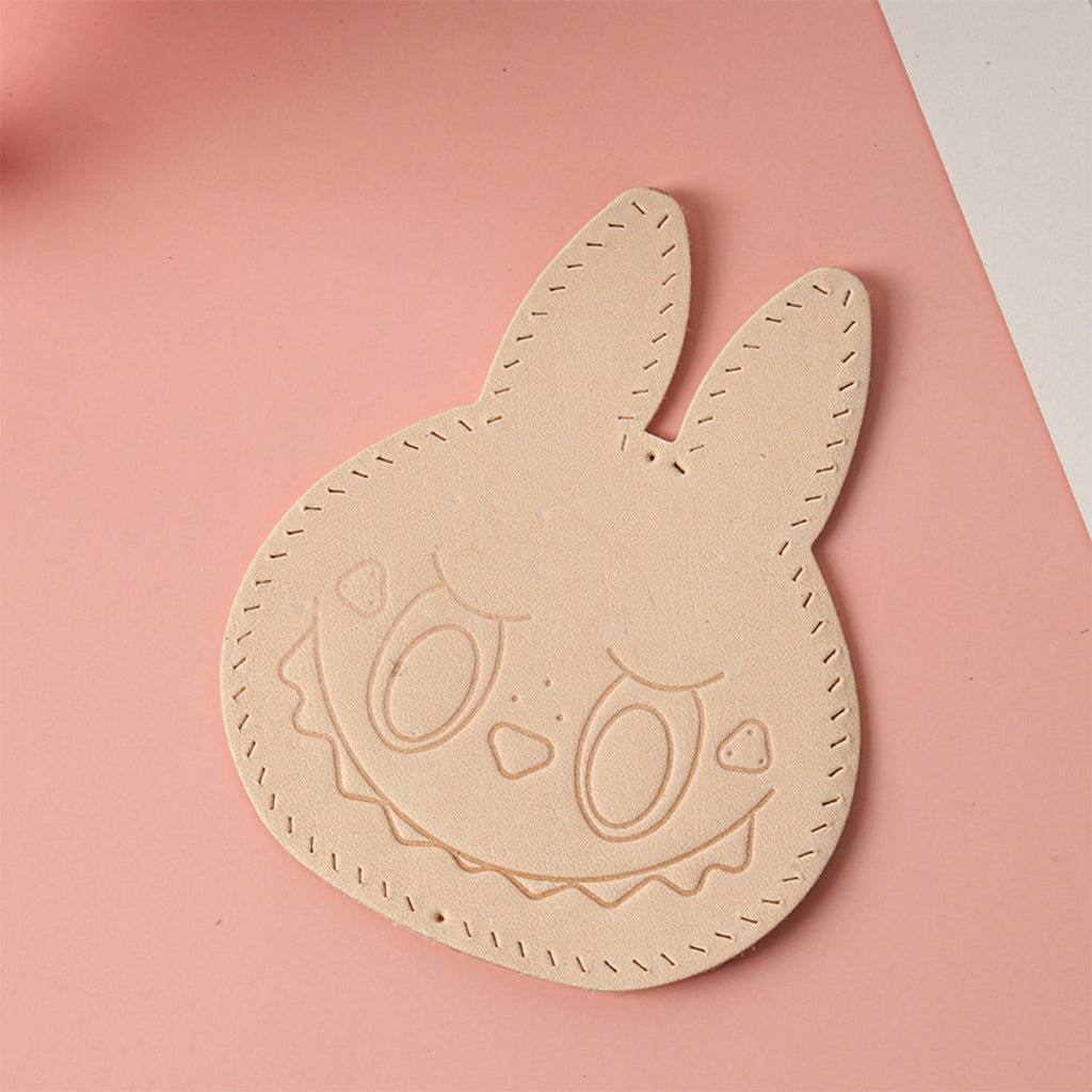 CUCUBIRD CUCUBIRD Leather Monster Doll Keychain DIY Kits  