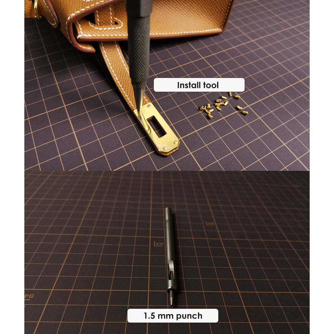 CUCUBIRD POPSEWING® Epsom Leather Inspired Kelli Slim Belt DIY Kits  