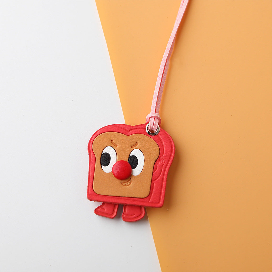 CUCUBIRD Vegetable Tanned Leather Toast Charm