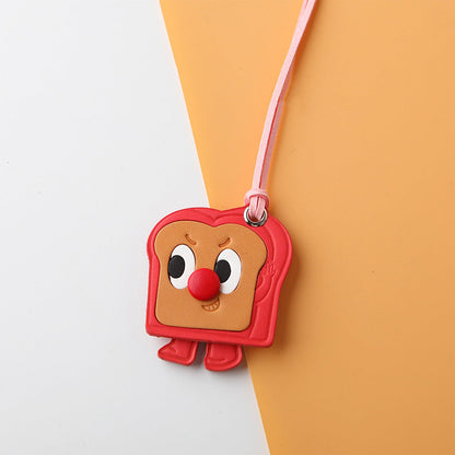 CUCUBIRD Vegetable Tanned Leather Toast Charm