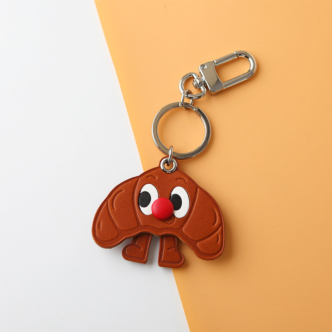 CUCUBIRD Vegetable Tanned Leather Toast Charm