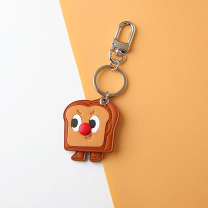 CUCUBIRD Vegetable Tanned Leather Toast Charm