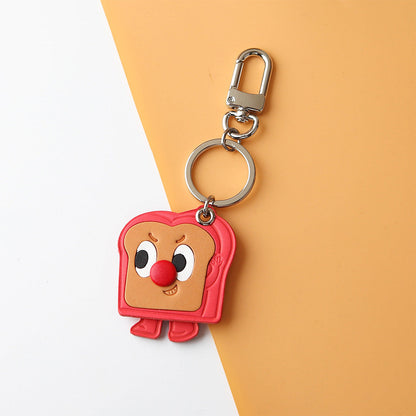 CUCUBIRD Vegetable Tanned Leather Toast Charm