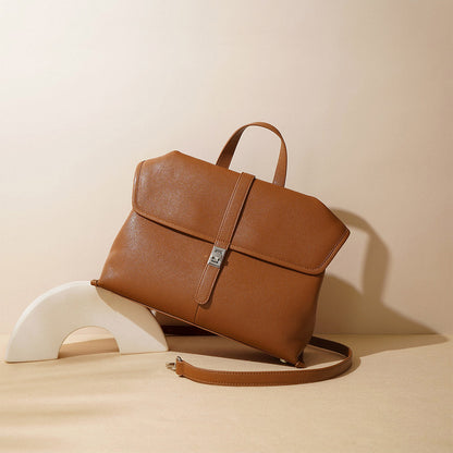 Leather Automne Commute Crossbody Bag