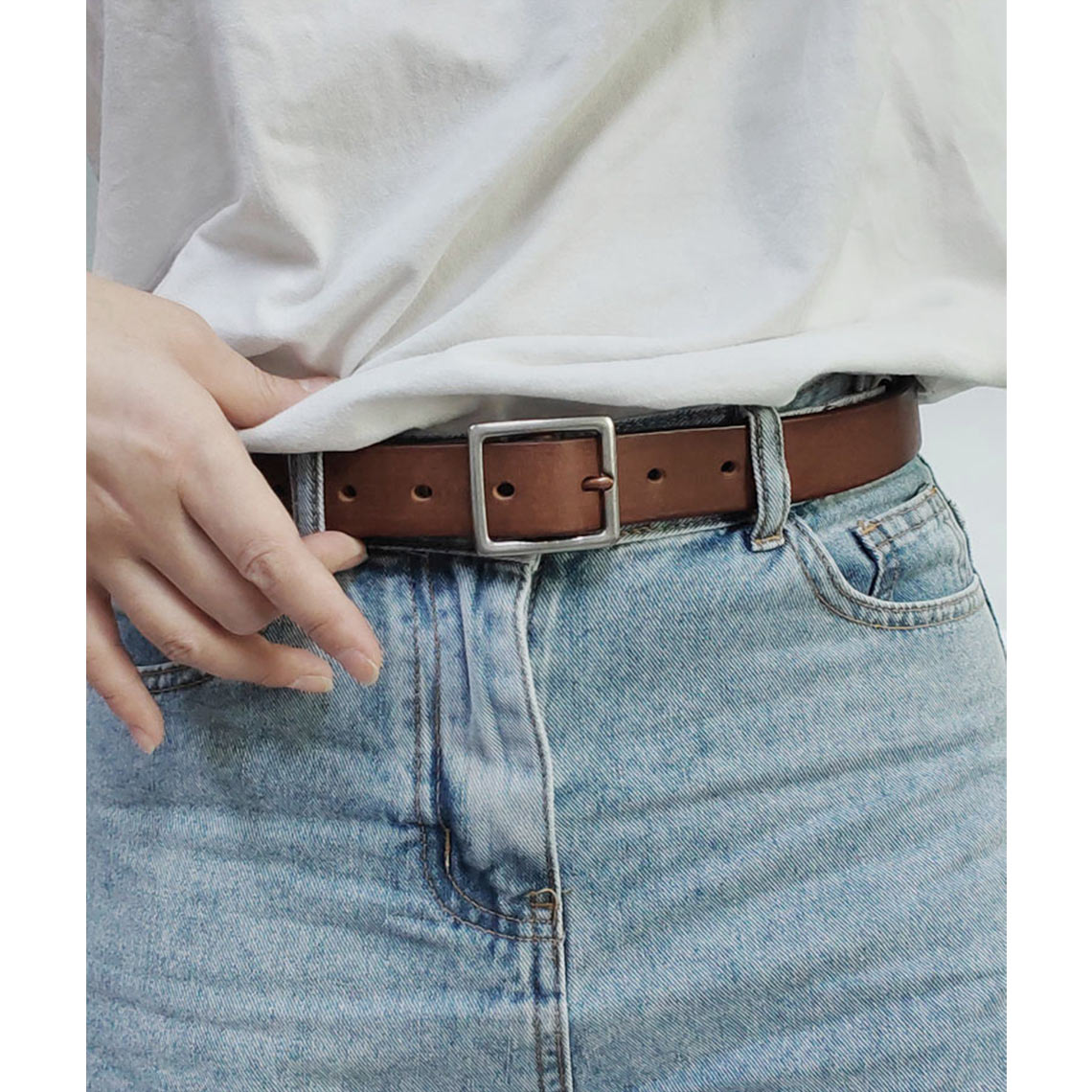 CUCUBIRD POPSEWING® Full Grain Leather Versatile Women Belt  