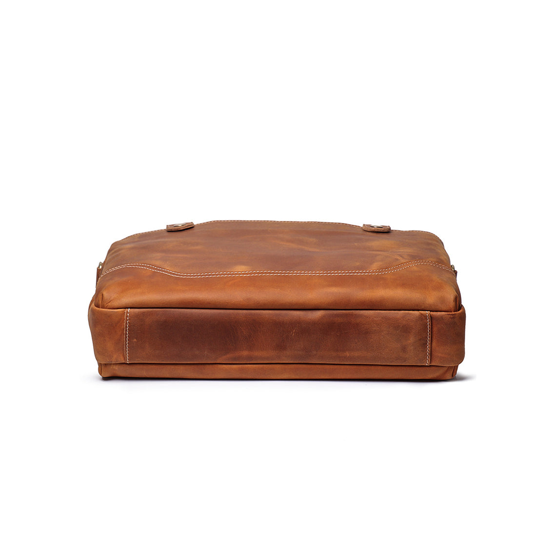 CUCUBIRD Crazy Horse Leather Men's Briefcase Handbag  