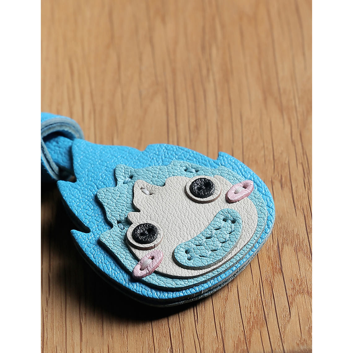 CUCUBIRD Sheep Leather Anime Calcifer Charm DIY Kits