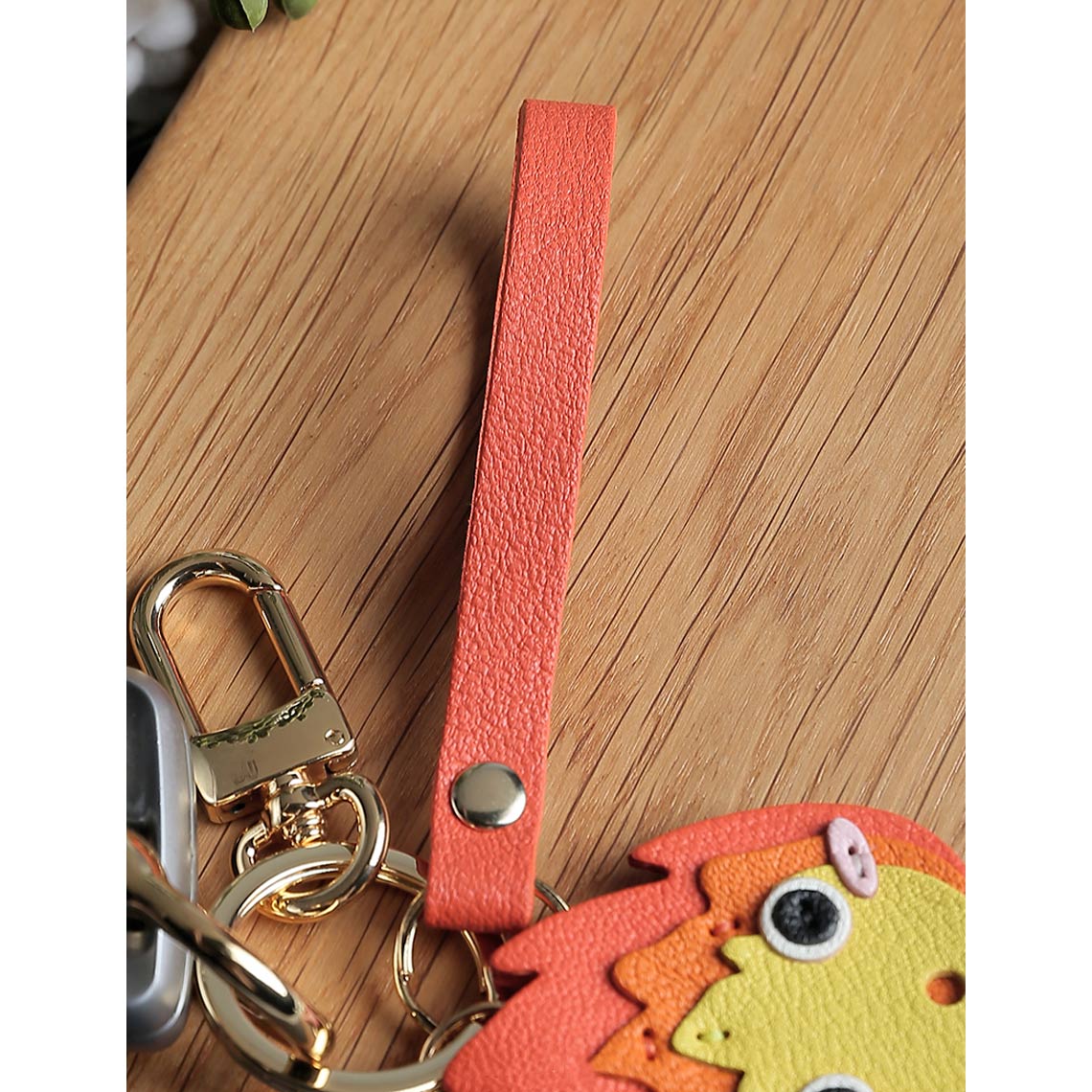 CUCUBIRD Sheep Leather Anime Calcifer Charm DIY Kits