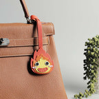 CUCUBIRD CUCUBIRD Sheep Leather Anime Calcifer Charm DIY Kits Orange - Charm 