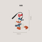 CUCUBIRD POPSEWING® Leather Sailor Duck Keychain DIY Kit  