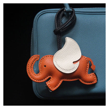 CUCUBIRD Sheep Leather Elephant Charm DIY Kits