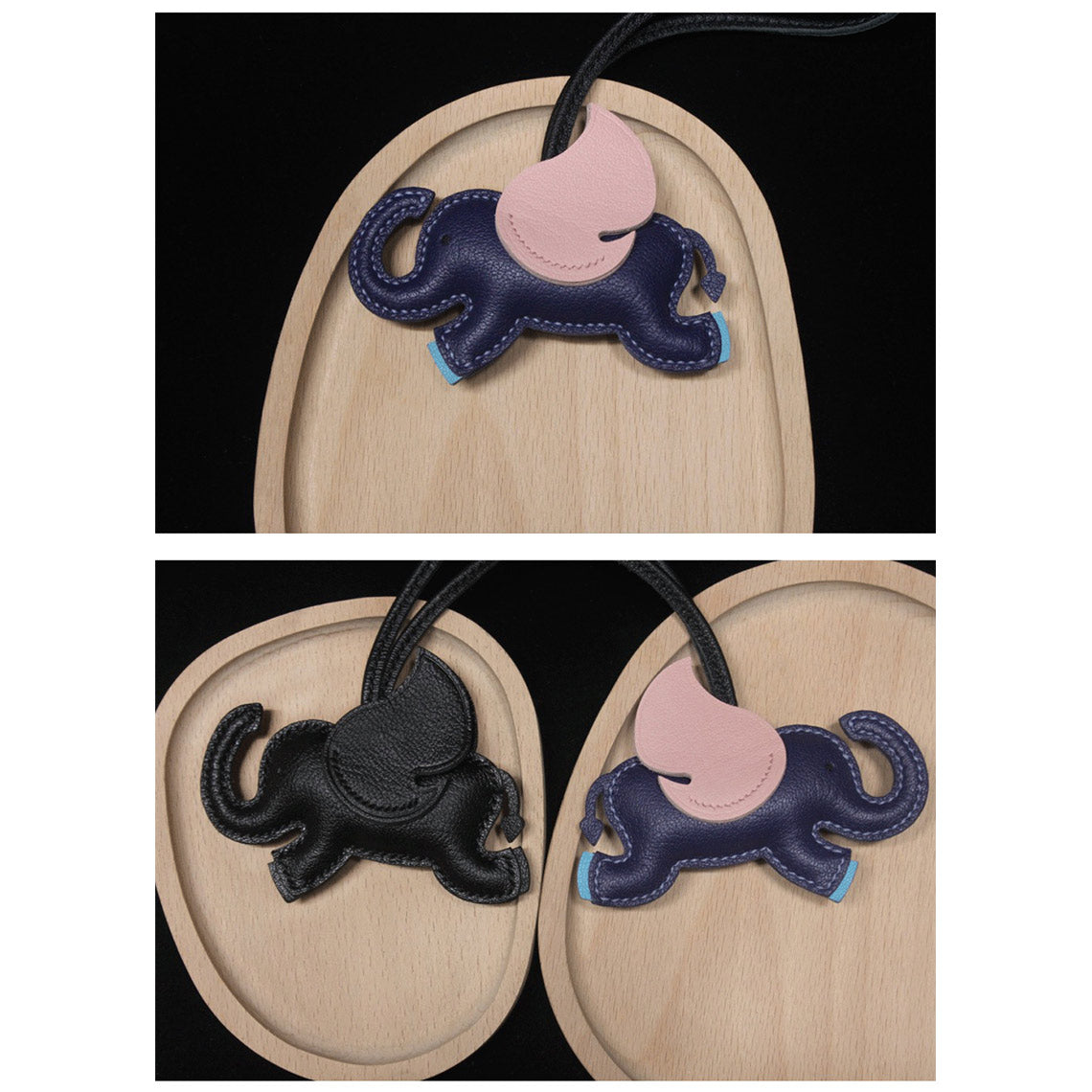 CUCUBIRD CUCUBIRD Sheep Leather Elephant Charm DIY Kits  