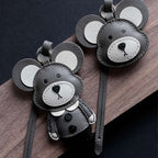 CUCUBIRD CUCUBIRD Leather Hamster Keychain DIY Kit  