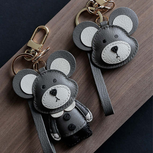 CUCUBIRD POPSEWING® Leather Hamster Keychain DIY Kit  