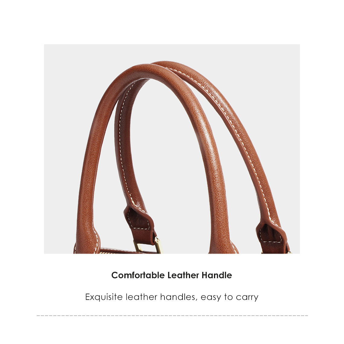 CUCUBIRD Leather Women Light Boston Handbag  