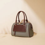 CUCUBIRD Leather Women Light Boston Handbag  