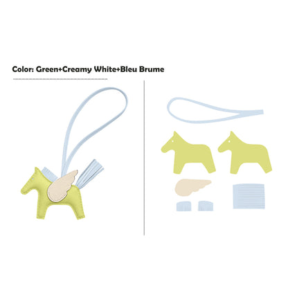 CUCUBIRD Sheep Leather Flying Horse Charm DIY Kits