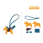 CUCUBIRD POPSEWING® Sheep Leather Flying Horse Charm DIY Kits  