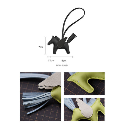 CUCUBIRD Sheep Leather Flying Horse Charm DIY Kits