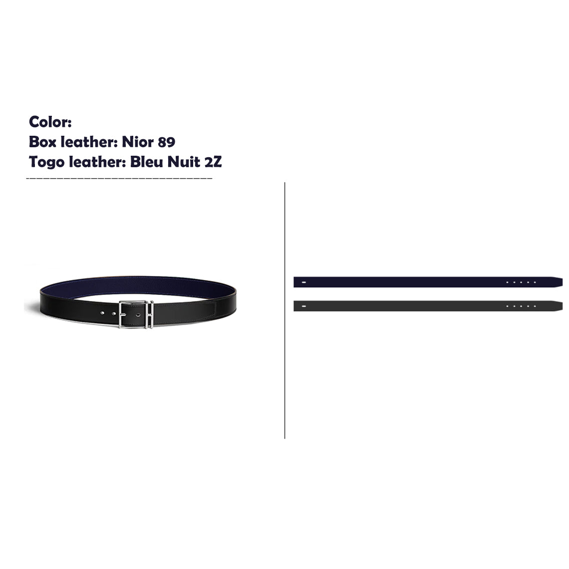 CUCUBIRD CUCUBIRD Full Grain Leather Inspired Men's Belt DIY Kits  