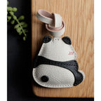 CUCUBIRD POPSEWING® Sheep Leather Cute Angry Panda Charm DIY Kit  
