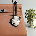 CUCUBIRD CUCUBIRD Leather Angel Panda Keychain DIY Kits Moon - Charm 