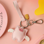 CUCUBIRD CUCUBIRD Sheep Leather Piglet Keychain DIY Kit Pink 