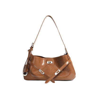 Leather Inspired Kelly Hobo Bag