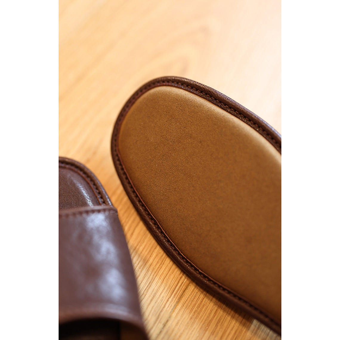 CUCUBIRD Top Grain Leather Home Slippers DIY Kits  